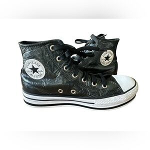 Junior Converse CTAS Eva Lift High Top US Size 3 Black B17